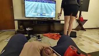 Stepmom Seduces And Fucks Her Boyfriend'S Son, Allowing Him To Climax Inside Her