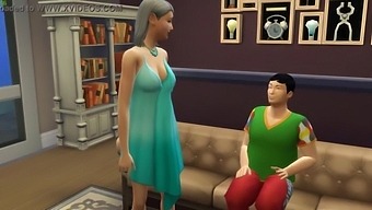Intense Sexual Encounter Between Mother And Overweight Son Leads To Mutual Pleasure And Satisfaction