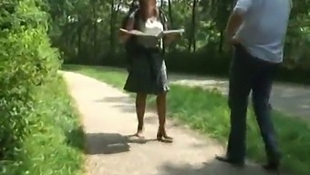 Outdoor Sex With Mature Dutch Lady In The Woods