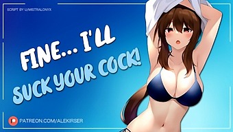 A Self-Assured Woman Becomes Speechless While Giving Oral Pleasure To Your Penis~ | Asmr Audio Erotic Scenario