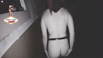 A Naughty Street Encounter With The Stunning Andy Hot, Who Strips And Pleasures Me In Public