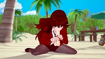 Anime Girlfriend Performs Oral Sex In Fnf Video