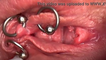Witness My Wet And Wild Pierced Pussy Up Close And Personally
