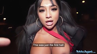 Interracial Encounter With A Seductive Asian Agent In Public
